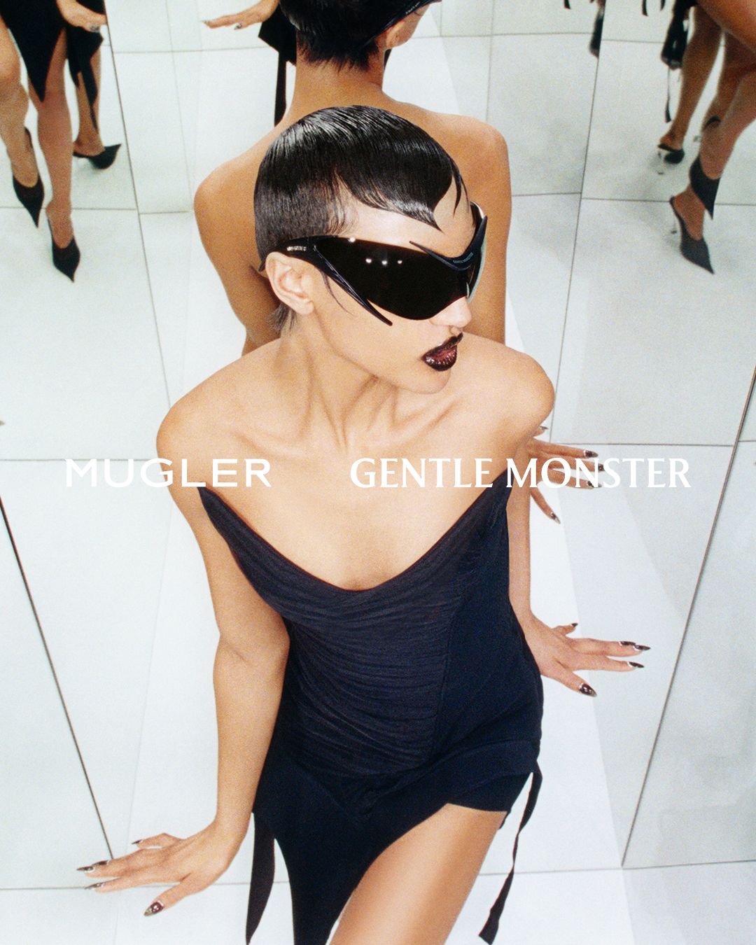 최고와 최고가 만났다 뮈글러X젠틀몬스터 협업 컬렉션 — Look 1